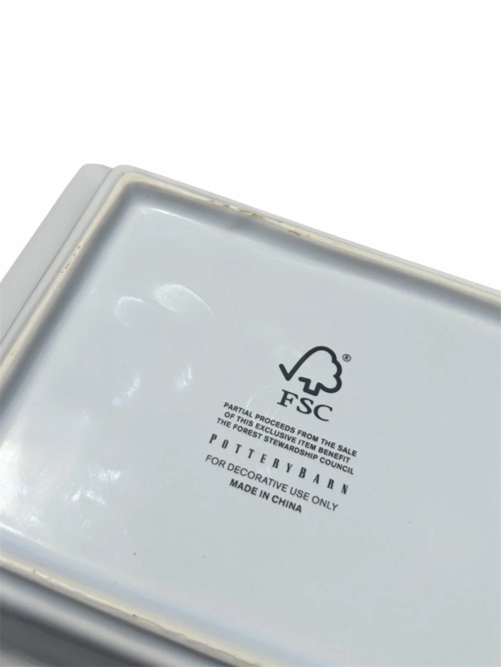 Pottery Barn Earth Day Trinket Tray Catchall